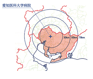 ドクターヘリ活動範囲