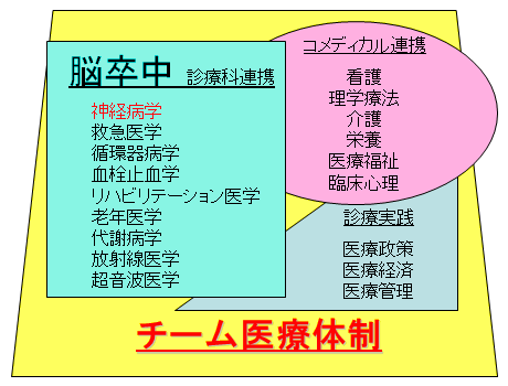 チーム医療の体制図