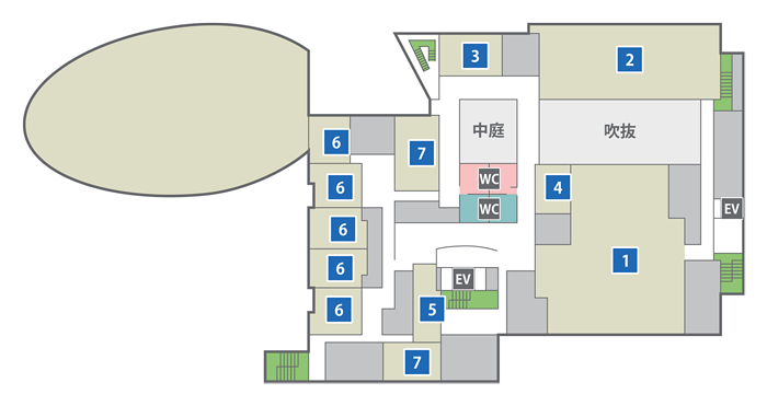 １号館（大学本館） 4階