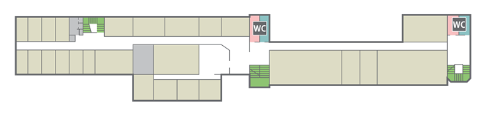 ３号館（基礎科学棟） 2階