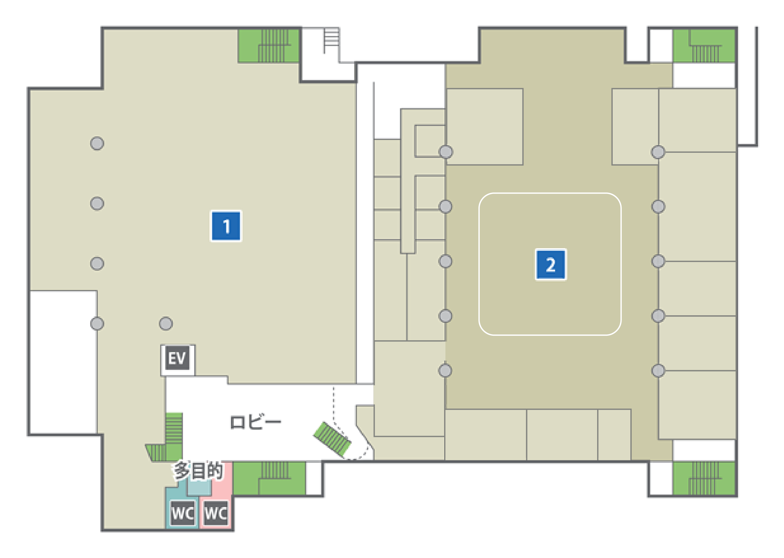 ６号館（体育館・運動療育センター） 1階