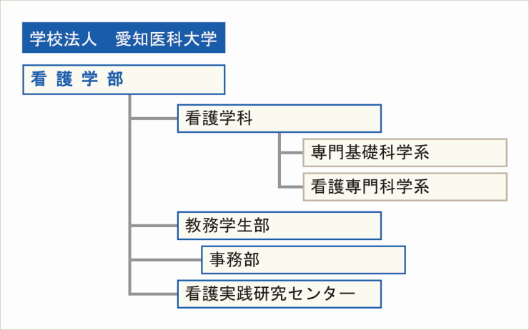 看護学部組織図