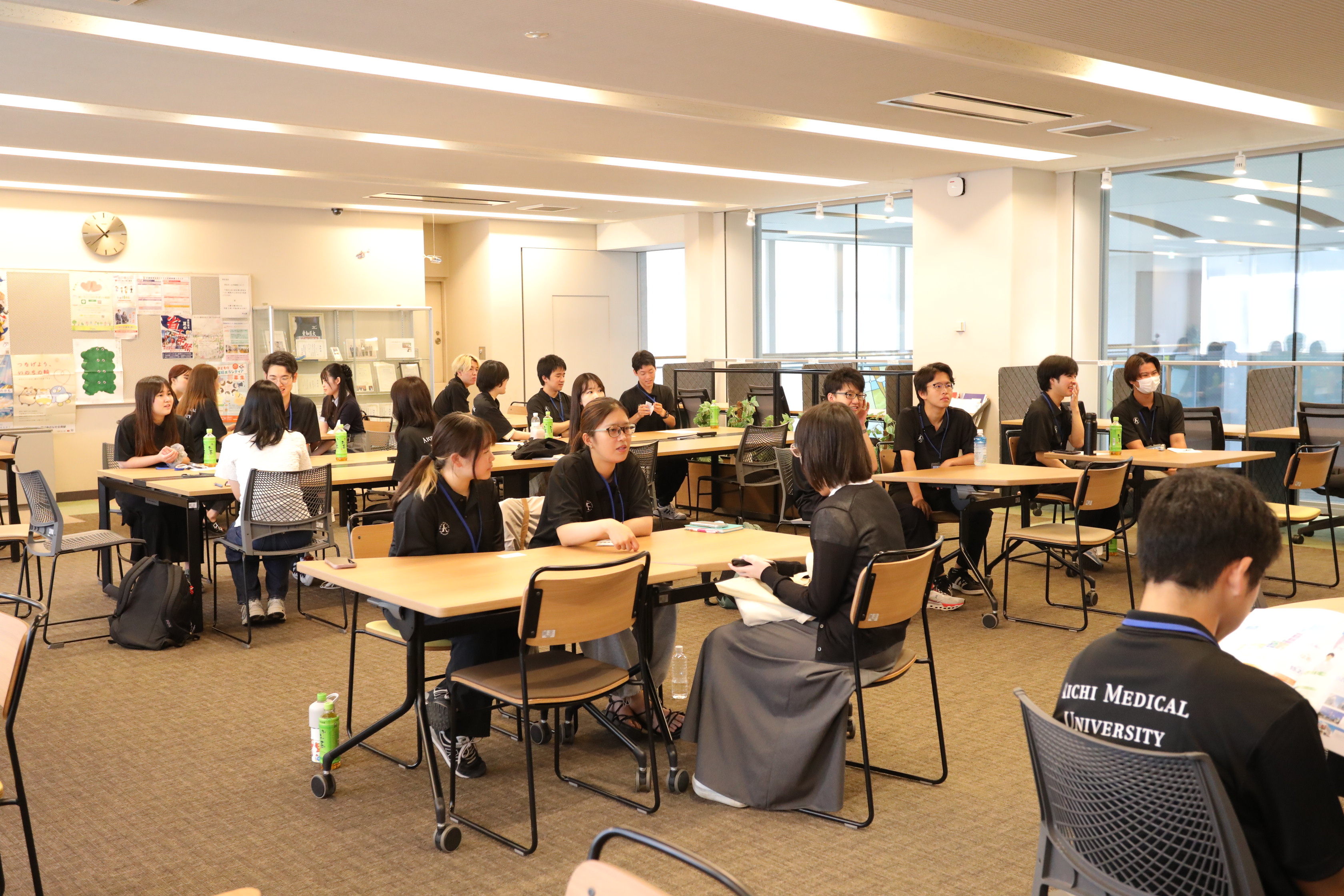 学生との交流コーナー